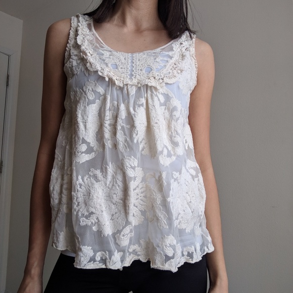 Lace Crochet Summer Top - Picture 6 of 6